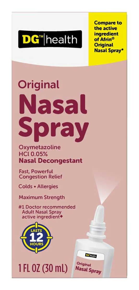Maximum Strength 12 Hour Nasal Spray Fast Powerful Congestion Relief For Colds And Allergies 1 Fl Oz