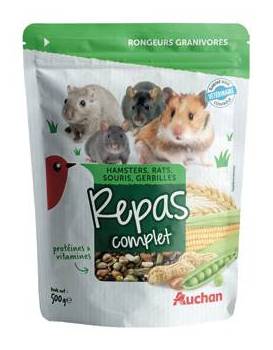 Menu complet rongeurs granivores 500 g