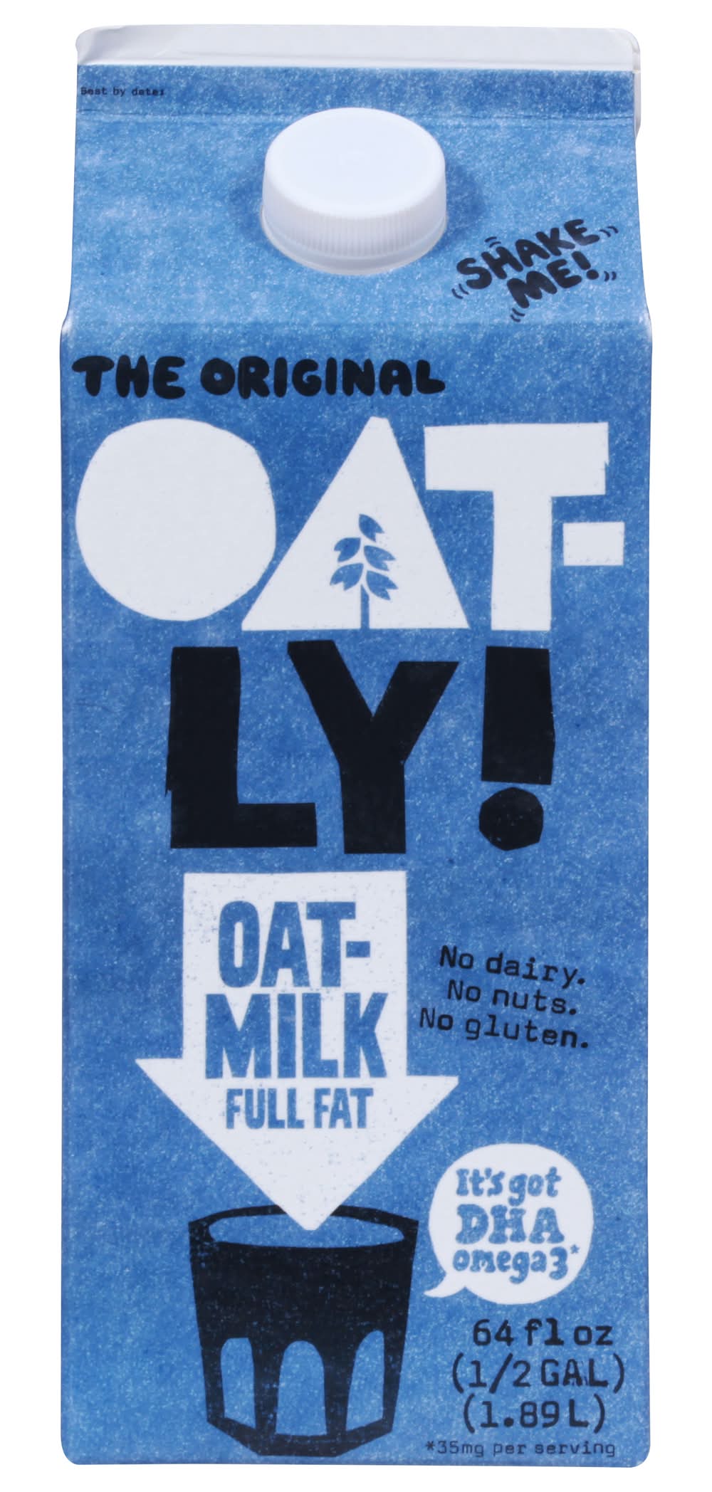 Oatly! The Original Full Fat Oatmilk (64 fl oz)