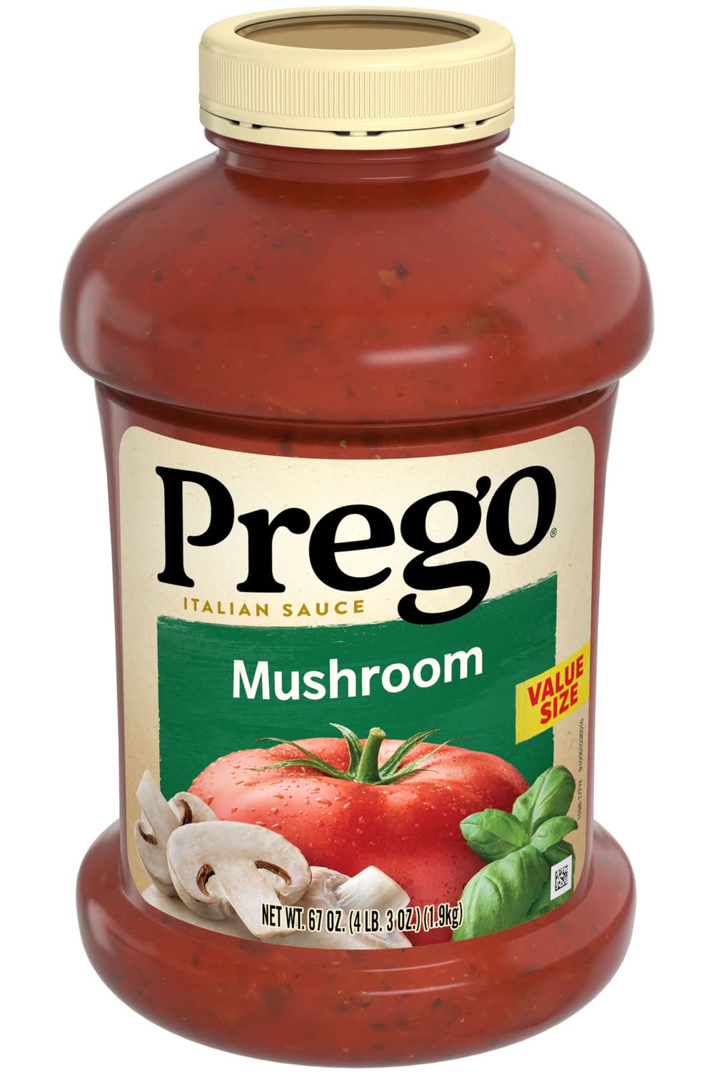 Prego Value Size Italian Sauce, Fresh Mushroom (67 oz)