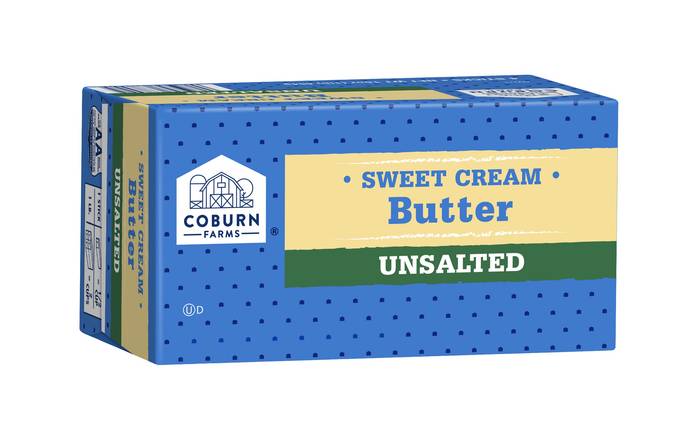 Coburn Farms Unsalted Sweet Cream Butter