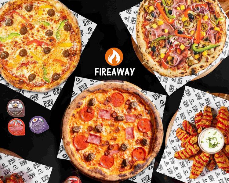 Fireaway Pizza Fallowfield Menu Prices Manchester Delivery Order with Uber Eats