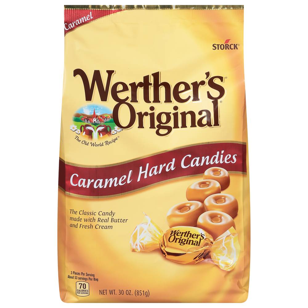 Werther's Original Butter Caramel Hard Candies (1.88 lbs)