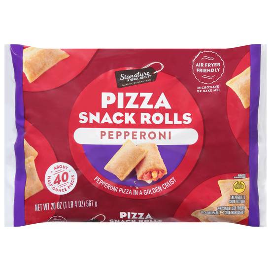 Signature Select Pepperoni Pizza Snack Rolls
