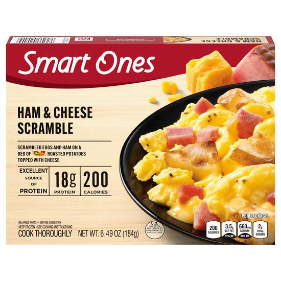 Smart Ones Ham and Cheese Scramble