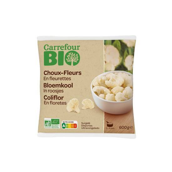 Carrefour Bio - Choux fleurs bio en fleurettes