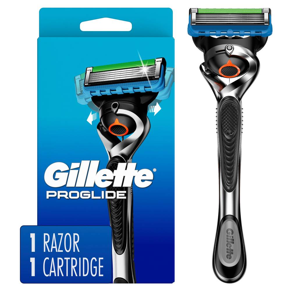 Gillette Proglide 5-Blade Razor + 1 Blade Refill