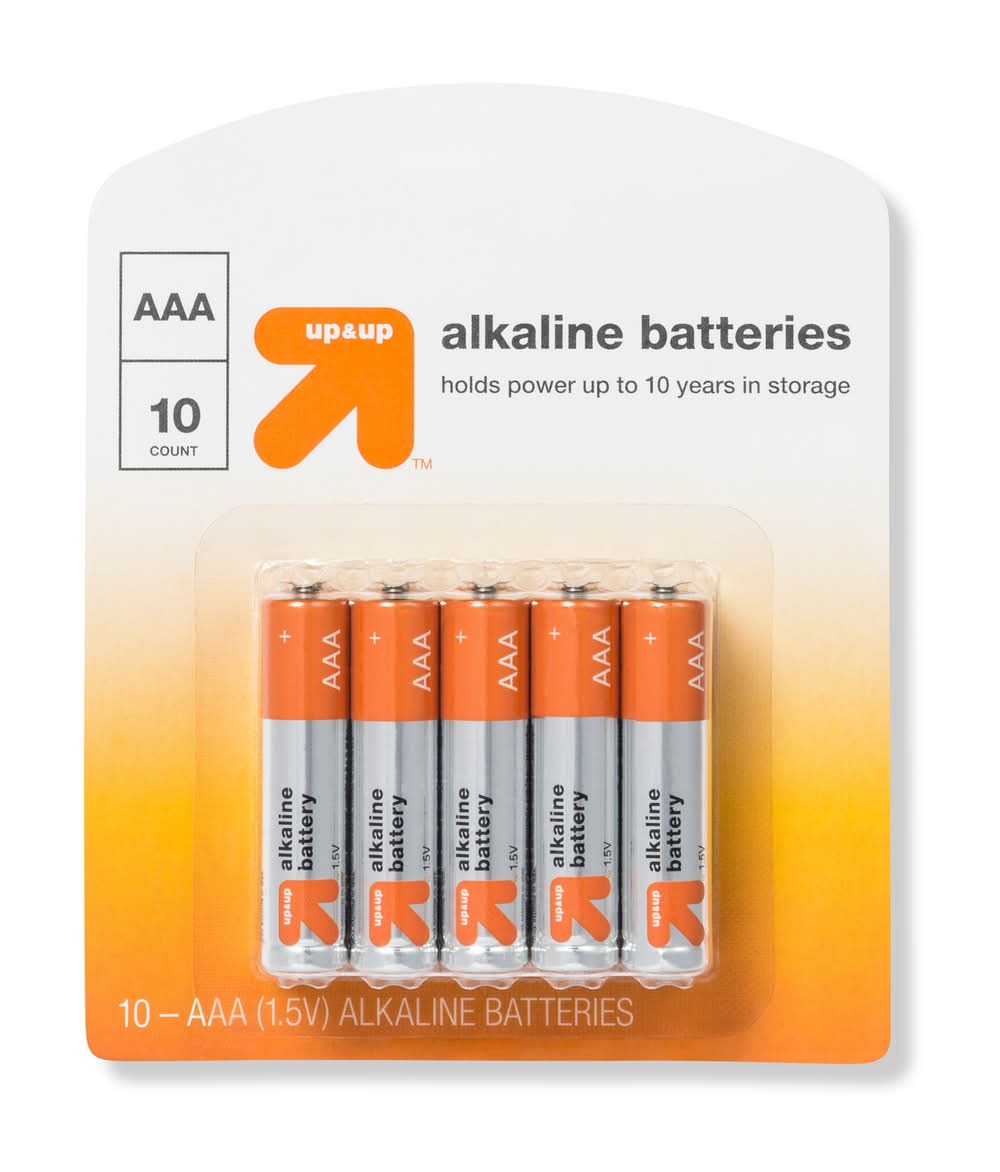 up&up Aaa Alkaline Batteries (10 ct)