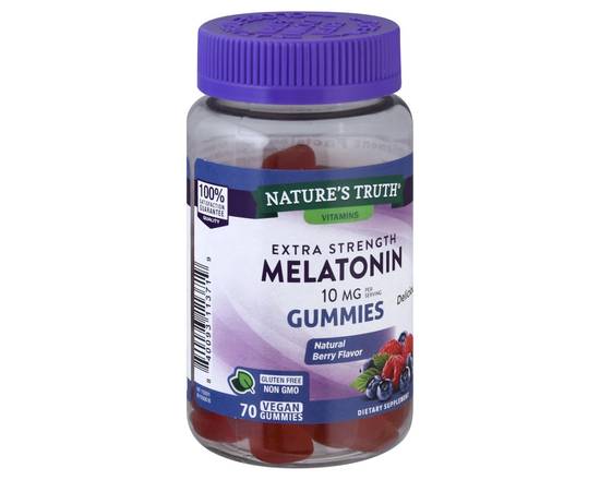 Nature's Truth · Extra Strength Melatonin 10 mg Gummies (70 gummies)
