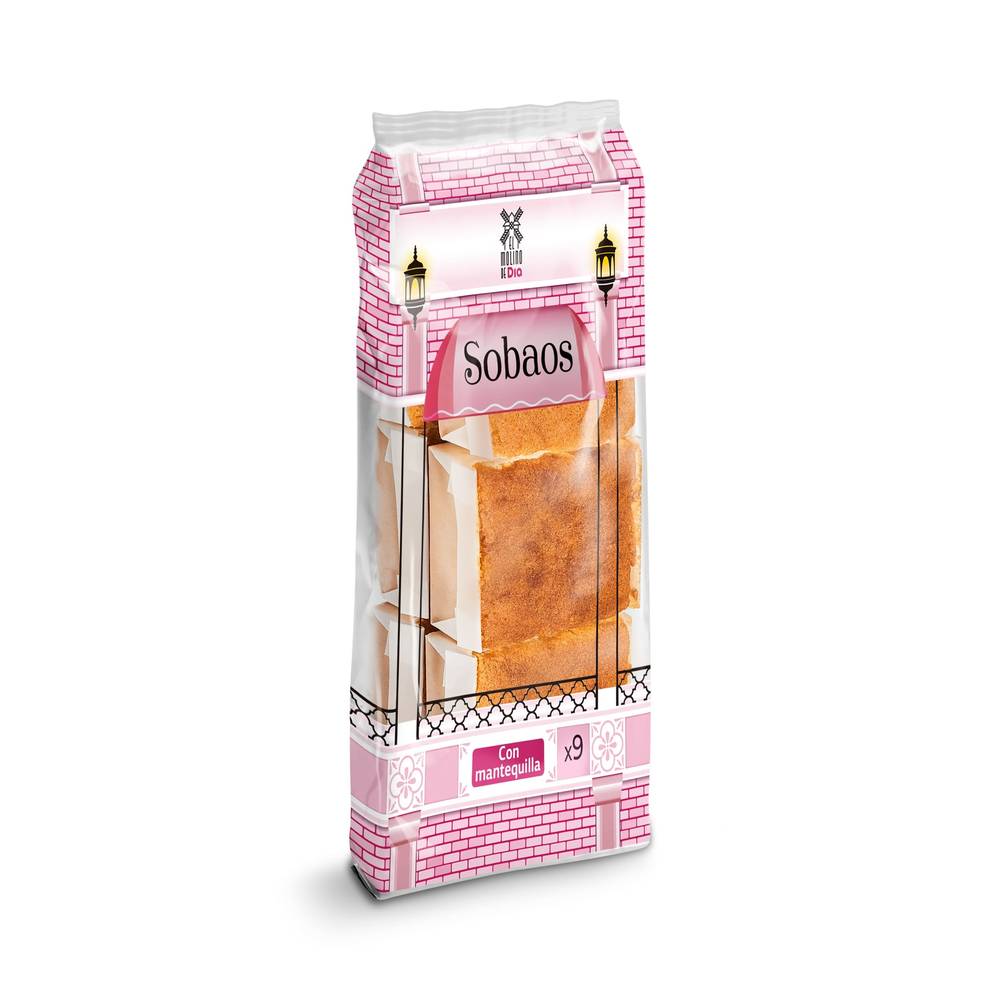 Sobaos El Molino De Dia Bolsa 350 G