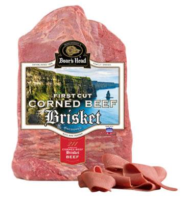 Boars Head Beef Corned Beef Brisket Raw - 2.5 Lb