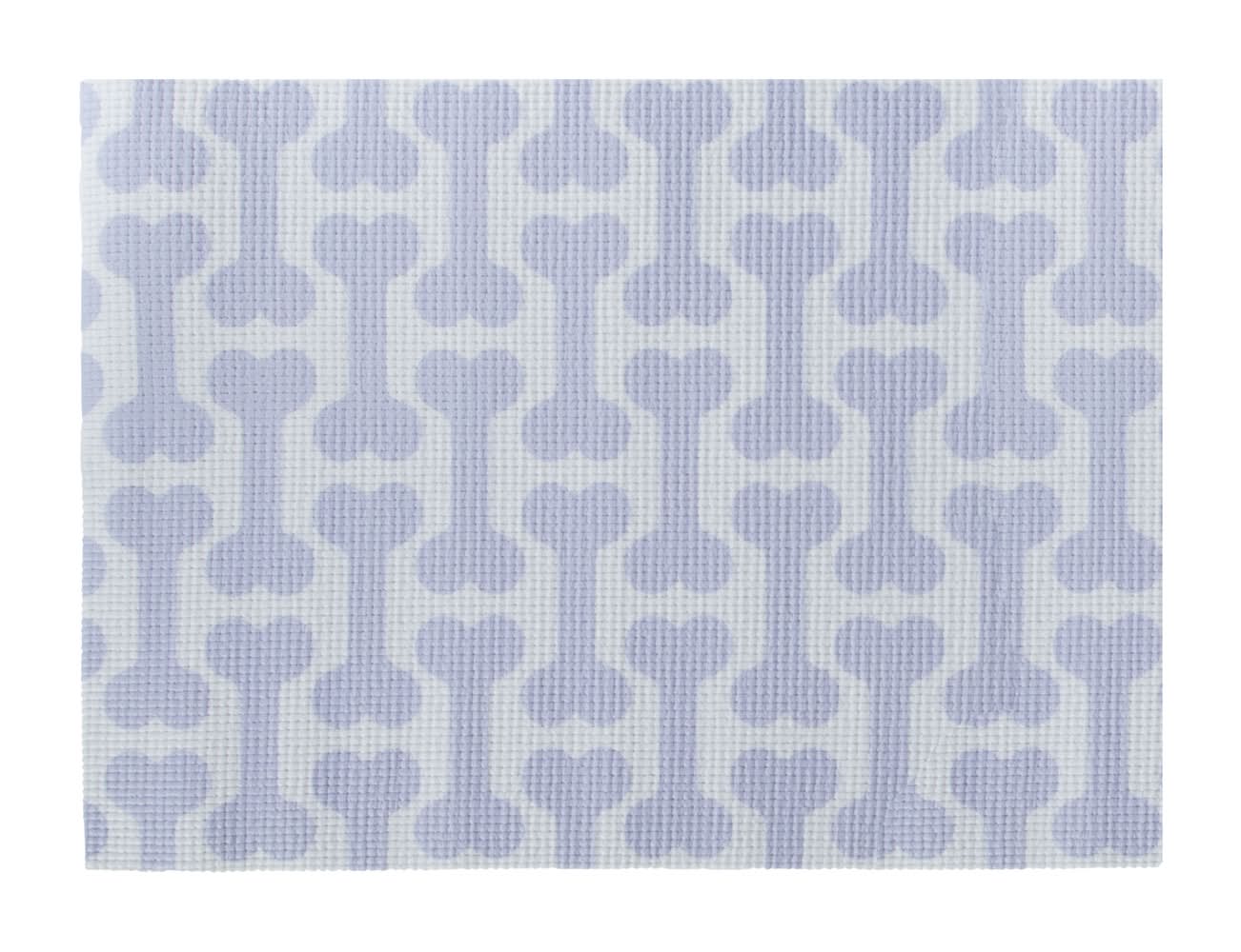 Pet Placemat Purple Bones