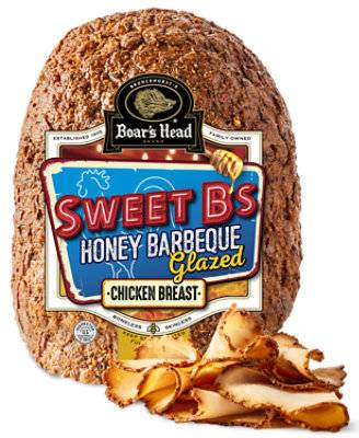 Boars Head Sweet Bs Honey Glazed Bbq Chicken Breast