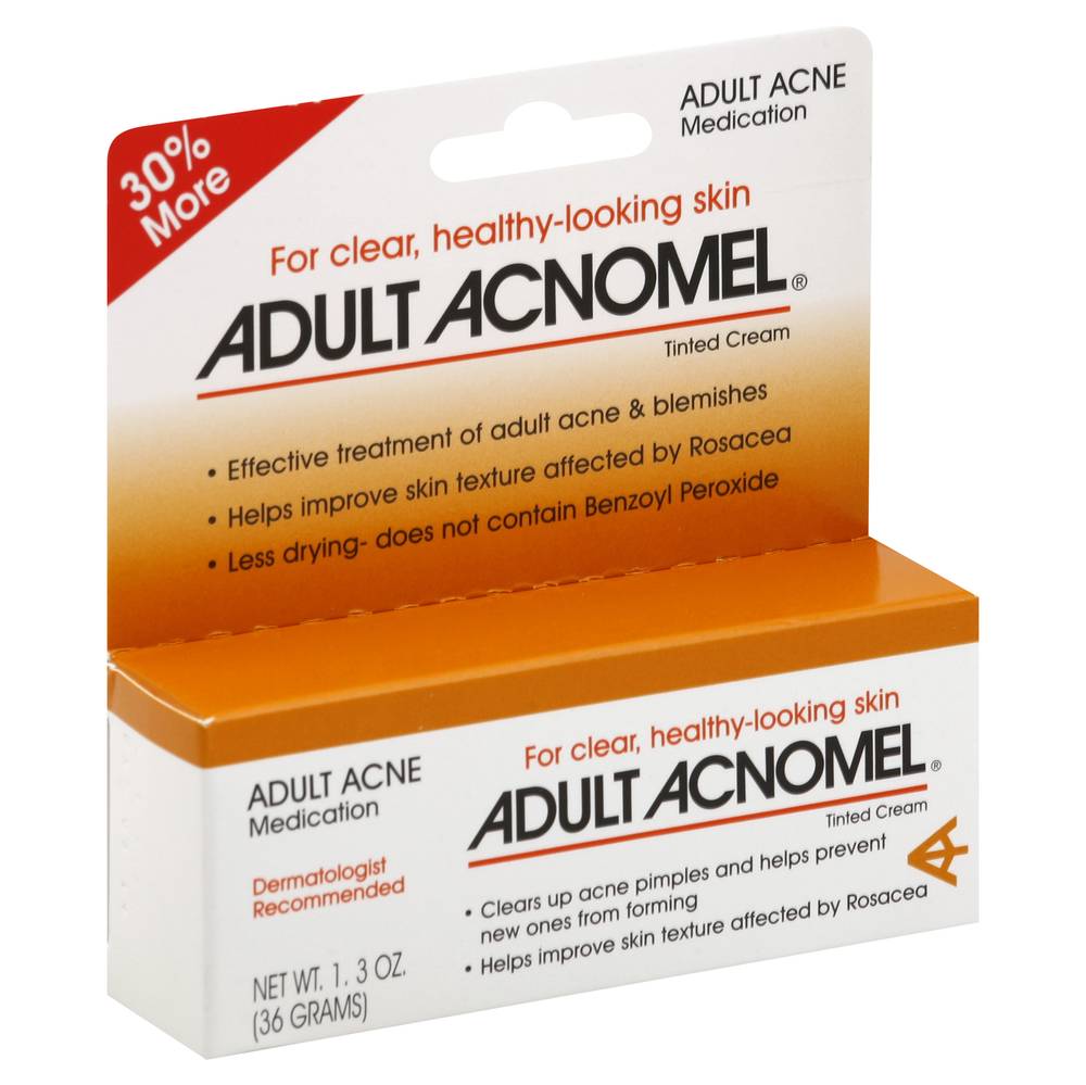 Adult Acnomel Tinted Cream Acne Medication