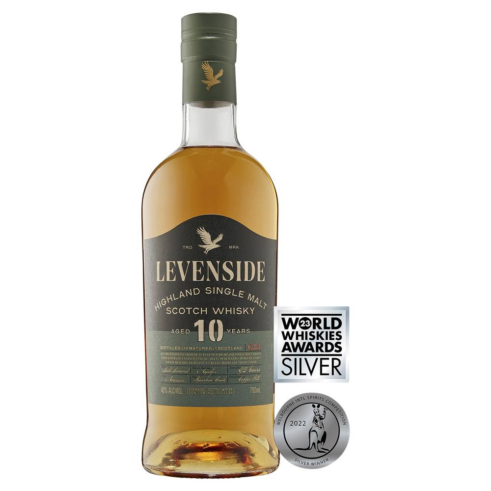Levenside 10YO Single Malt Scotch Whisky 700ml