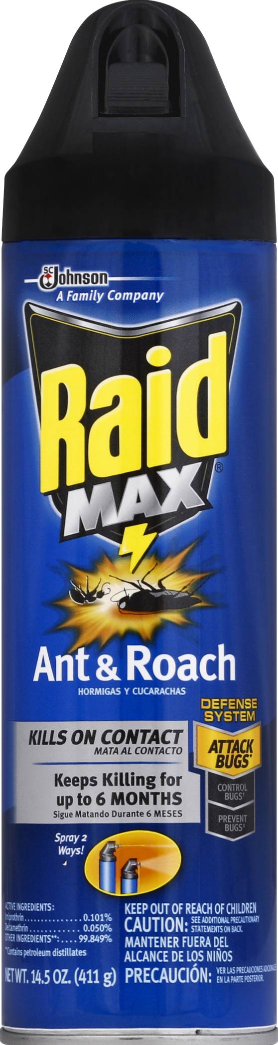 Raid Max Ant & Roach Killer (14.5 oz)