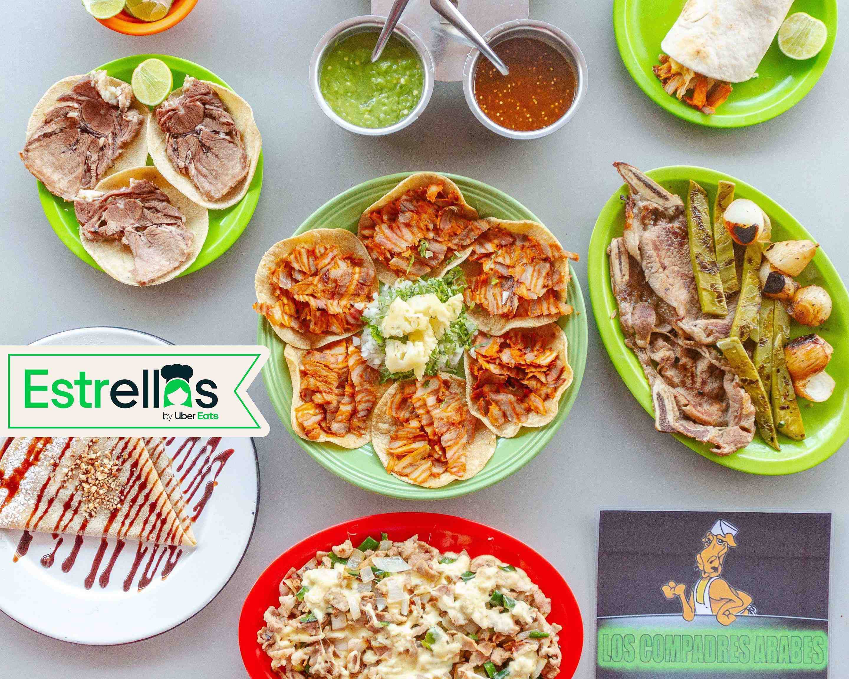 Los Compadres Árabes (Santa Mónica) Los Originales Menú a Domicilio【Menú y  Precios】Tlalnepantla | Uber Eats