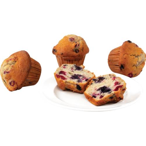 Sprouts Vegan Triple Berry Muffins 4 Pack