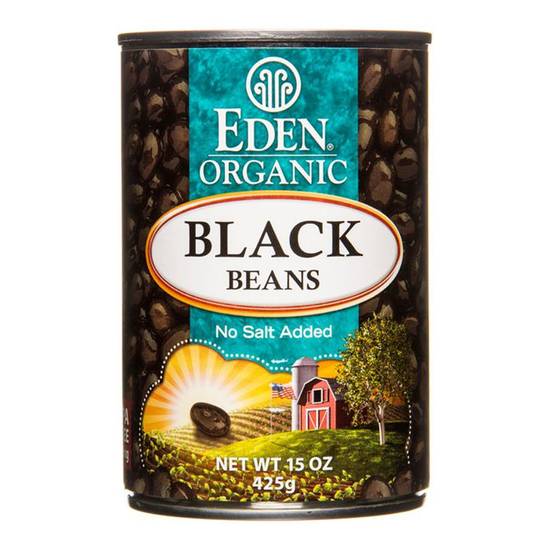 Order Eden Foods Organic No Salt Added Black Beans 15oz food online from Everyday Needs By Gopuff store, Fairfield on bringmethat.com
