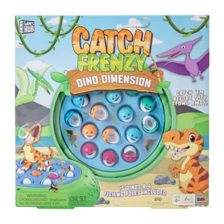 Catch Frenzy Game Set Dino Dimension