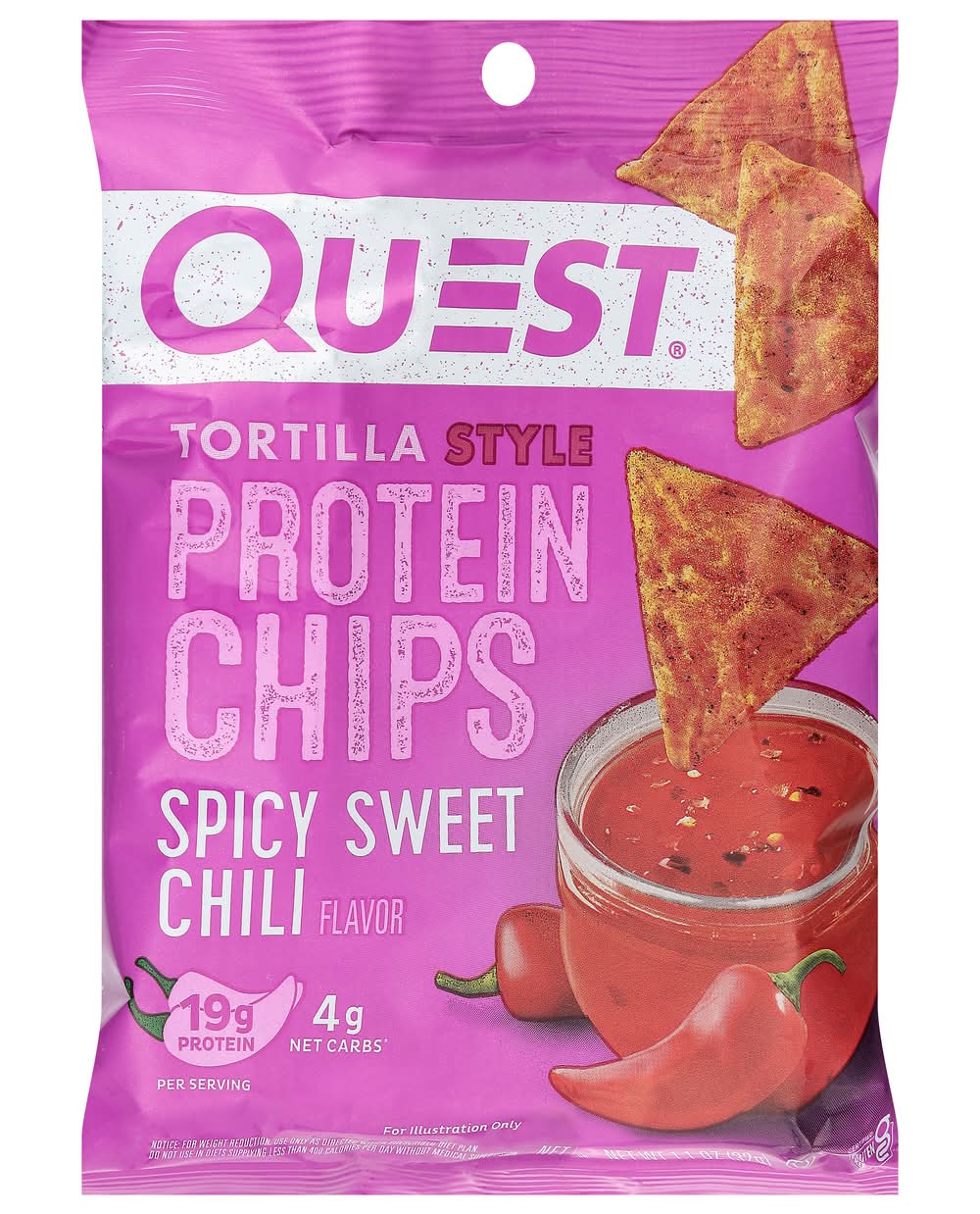 Quest Tortilla Style Protein Chips, Spicy Sweet Chili (1.1 oz)