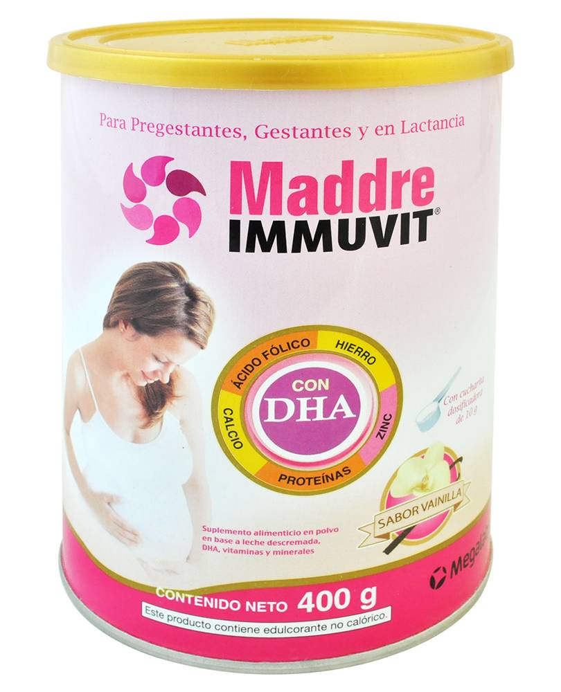 MADDRE IMMUVIT SUPLEM ALIM VAINIL *400G