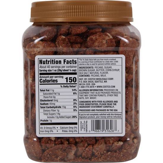 Kirkland Signature Praline Pecans (40 oz)