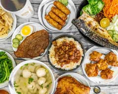 府城雞腿排骨飯