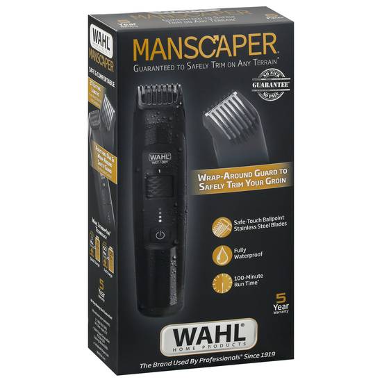 Wahl Manscaper Lithium Ion Body Groomer Kit For Men