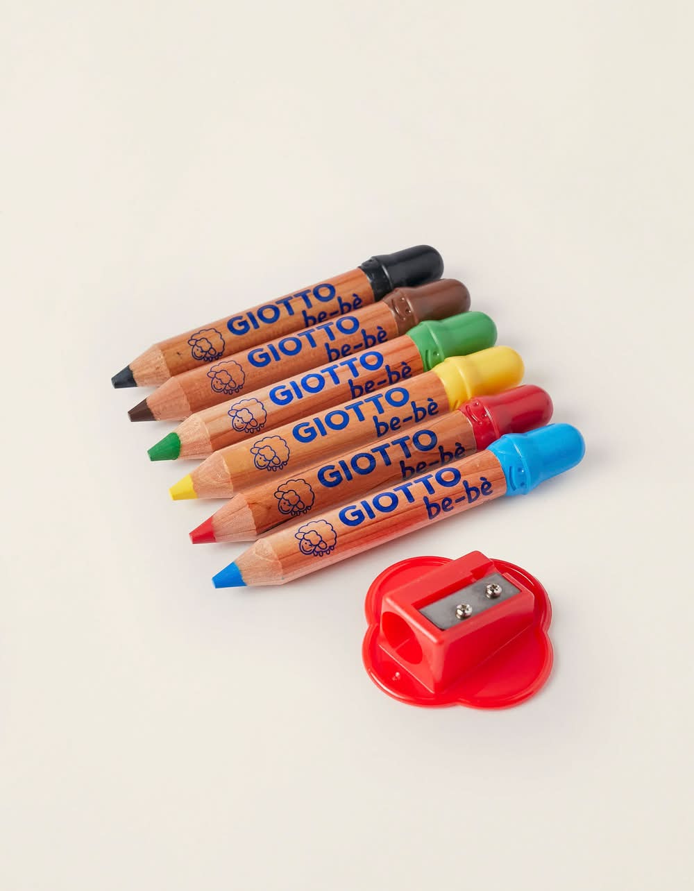 Pack De 6 Lápis De Cor Giotto Be-Bè 2A+ (Única - Único)