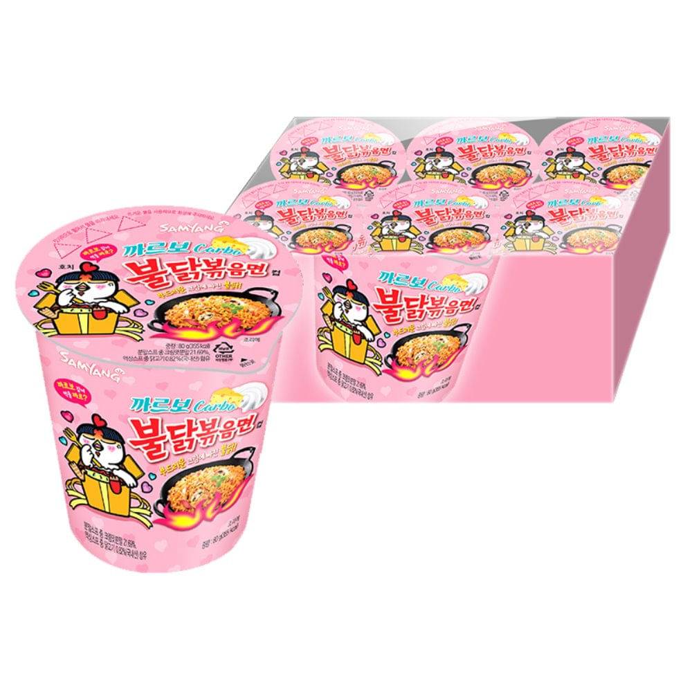 Samyang carbo hot chicken ramen cup