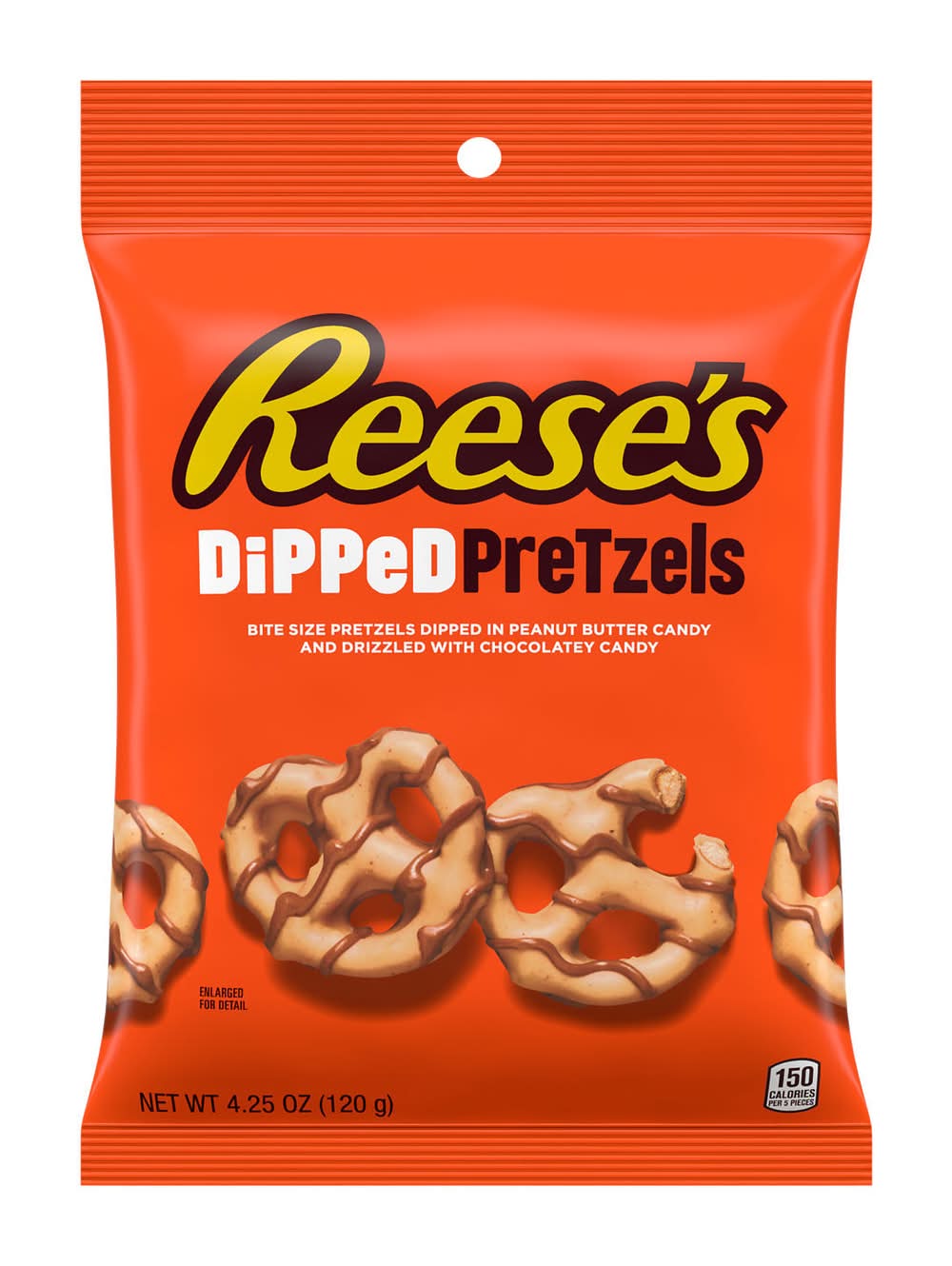 Reese's Dipped Pretzels, Milk Chocolate & Peanut Butter (4.25 oz)