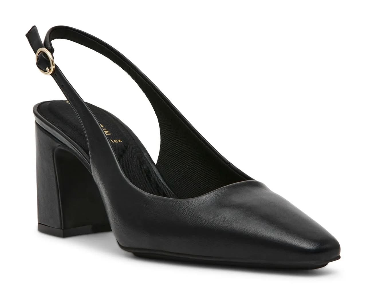 Anne Klein Abby Pump (Black Wide - 8.5)