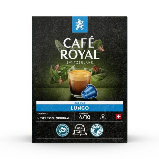 Café Royal - Capsules compatibles nespresso lungo (36 pièces)
