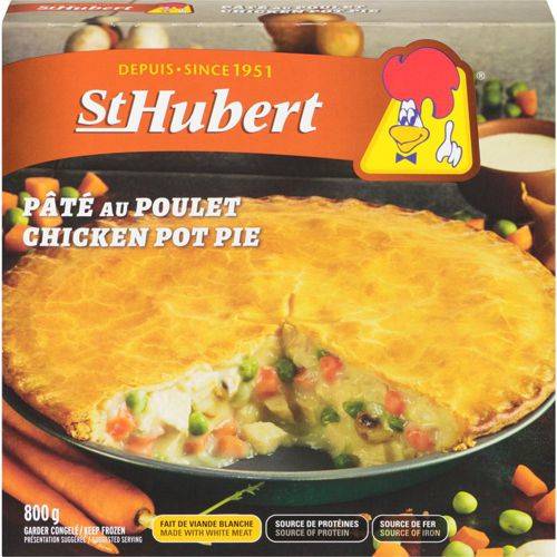 St hubert pâté au poulet (800 g) - chicken pot pie (800 g)