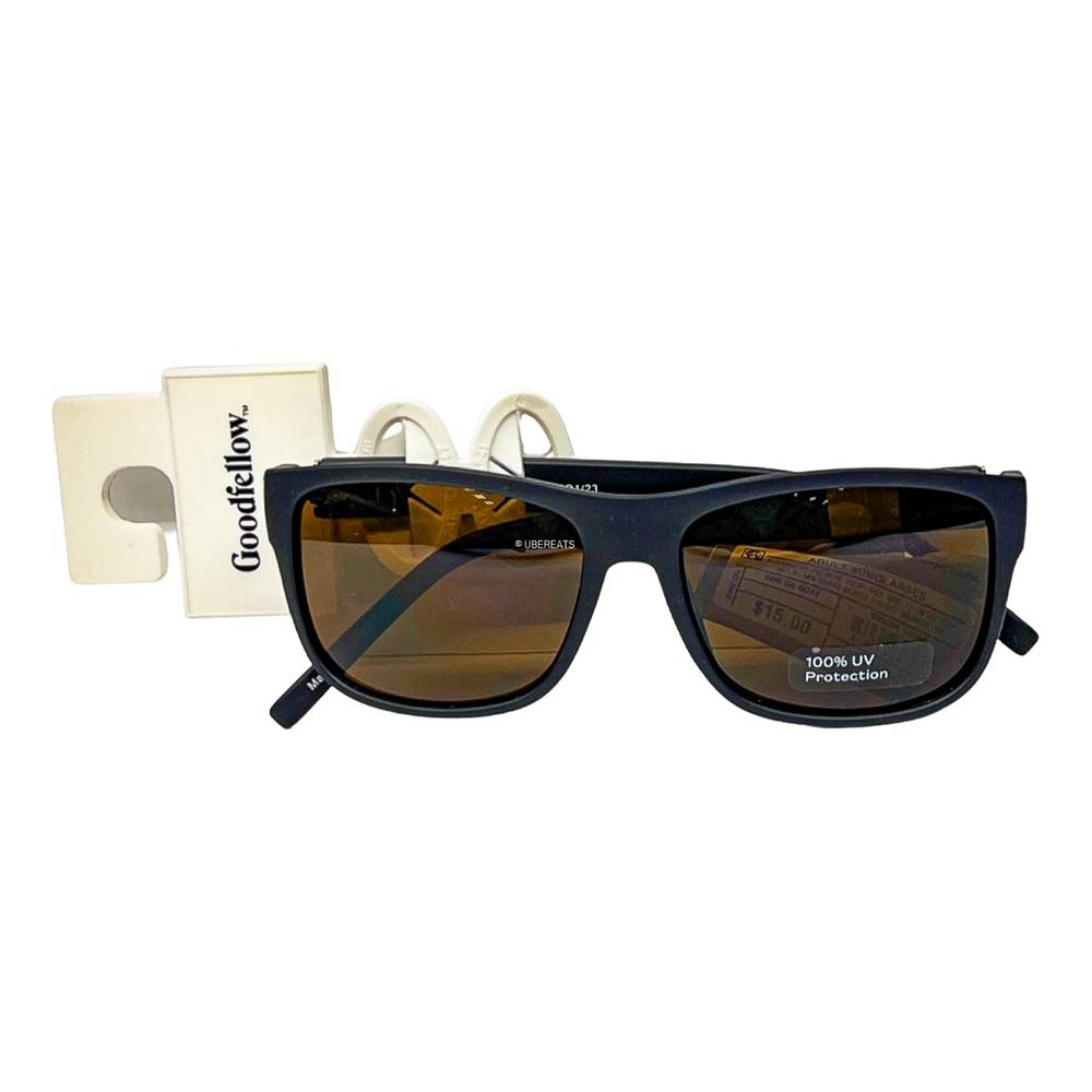 Men's Matte Square Sunglasses - Goodfellow & Co™ Black