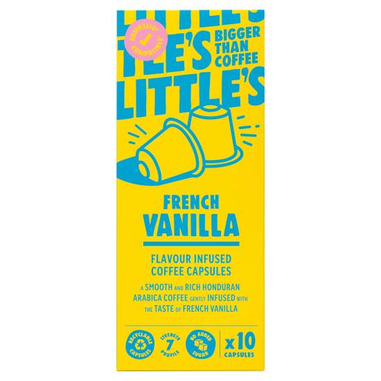 Little's French Vanilla Flavour Infused Coffee Capsules (55g)