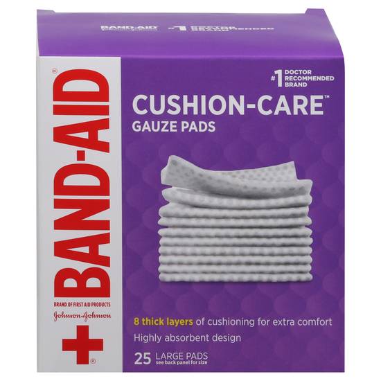 Band-Aid Large Gauze Pads