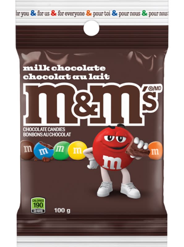 M&M's Milk Chocolate 100g