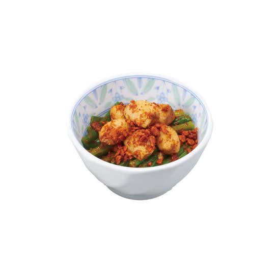 トリプルニンニク Chili Garlic Sprout, Fried Garlic & Chili Garlic Flakes