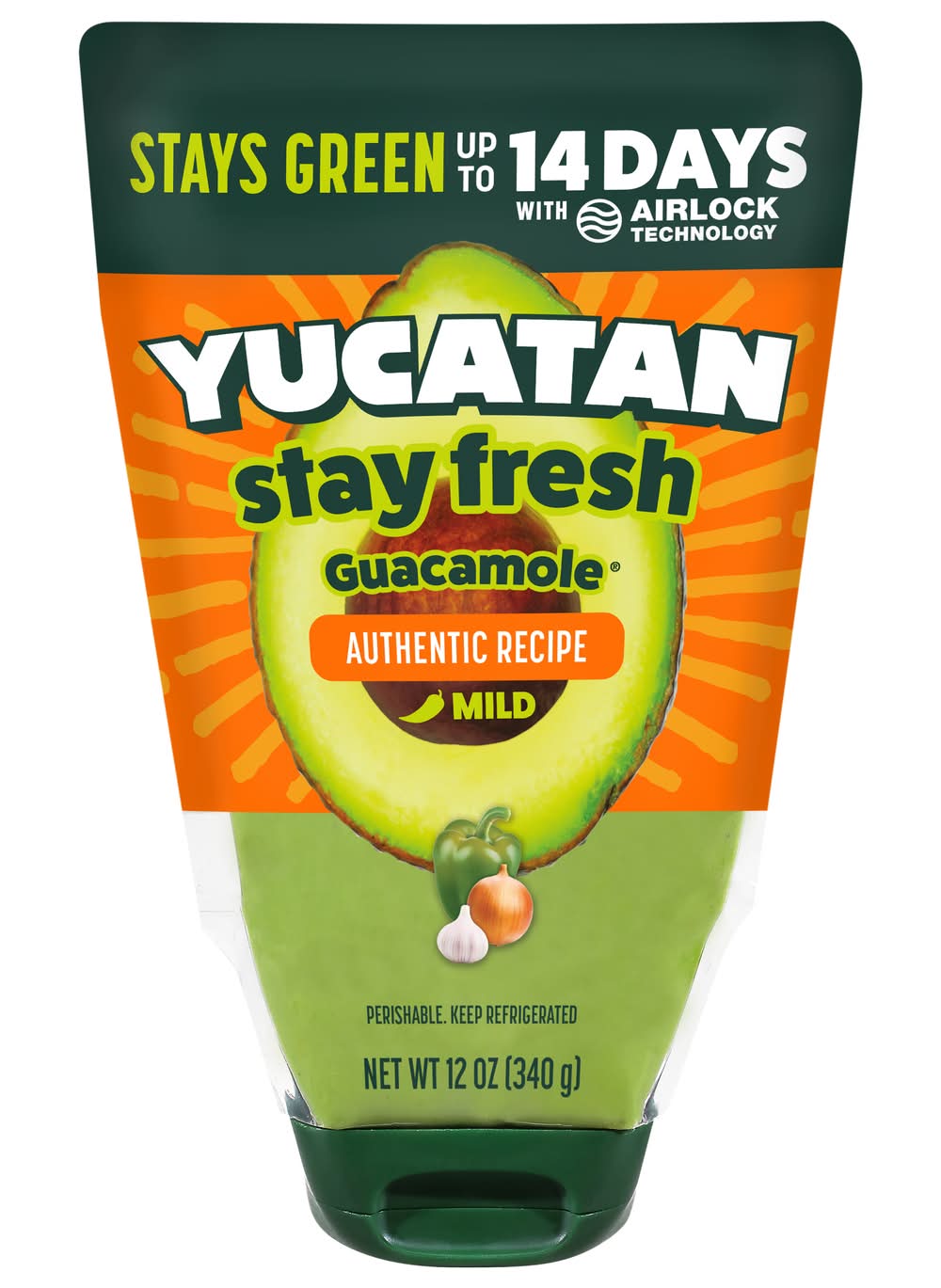 Yucatan Mild Authentic Guacamole (12 oz)