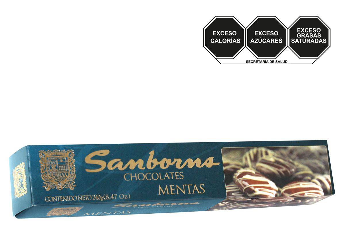 Sanborns · Chocolates mentas (240 g)