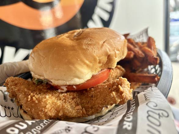 Supreme Catfish Sandwich