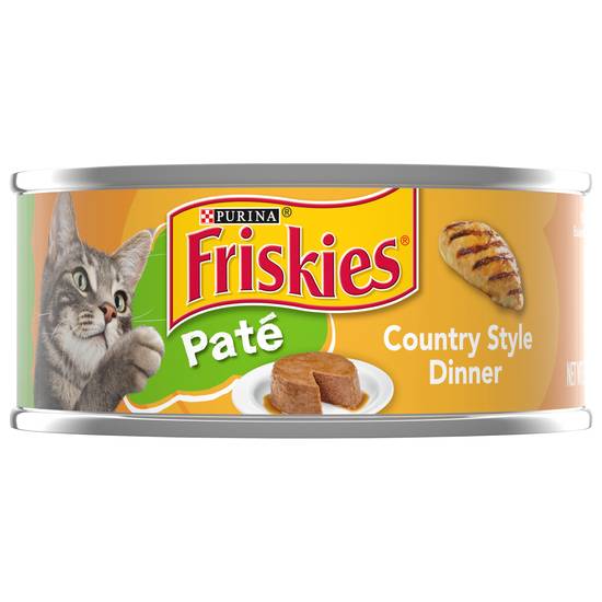 Purina Friskies Pate Country Style Dinner Wet Cat Food