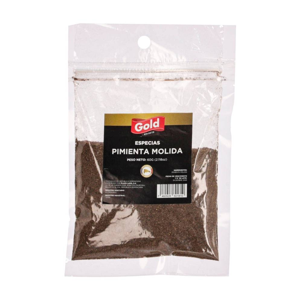 Pimienta Molida Gold Selects 60gr