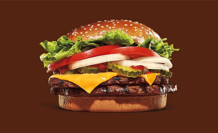 Whopper Doble con queso