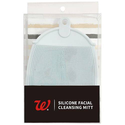 Walgreens Silicone Facial Cleansing Mitt - 1.0 ea