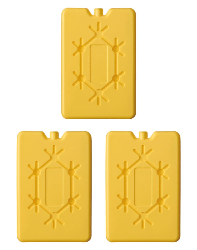 Easy Home Yellow Reusable Ice Pack - 3pk