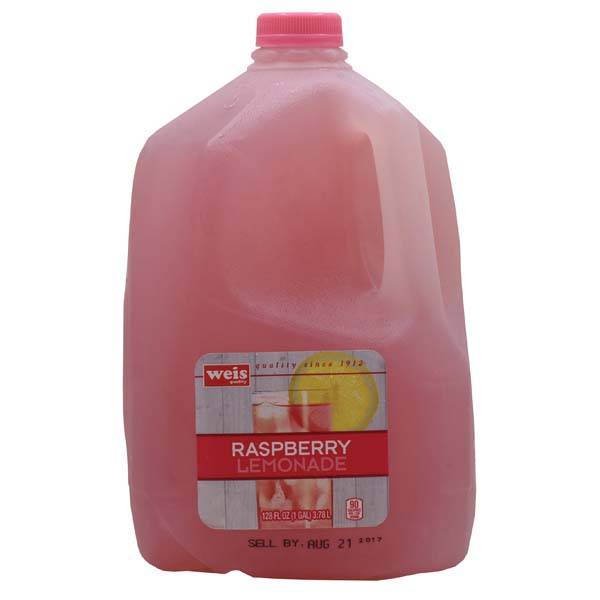 Weis Quality Lemonade, Raspberry (1 gal)