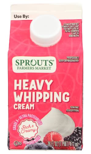 Sprouts Heavy Whipping Cream